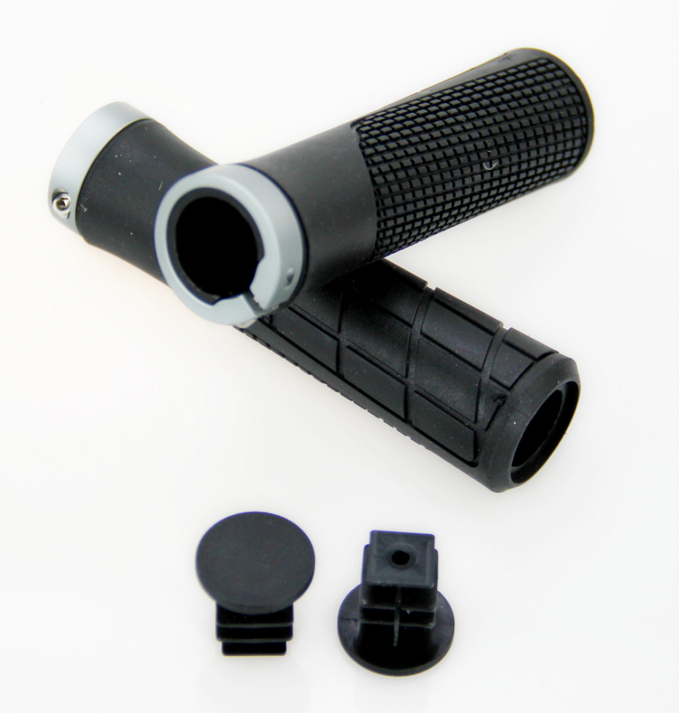 Set 2 mansoane bicicleta Jet G-316 lock-on, culoare negre [3]