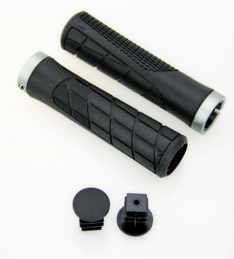 Set 2 mansoane bicicleta Jet G-316 lock-on, culoare negre [2]