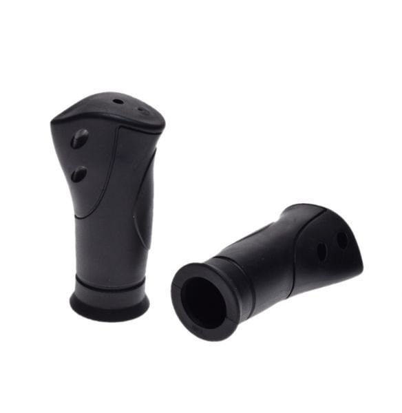 Set 2 mansoane biciclete, pentru schimbator rotativ, culoare negru, lungime 93 mm