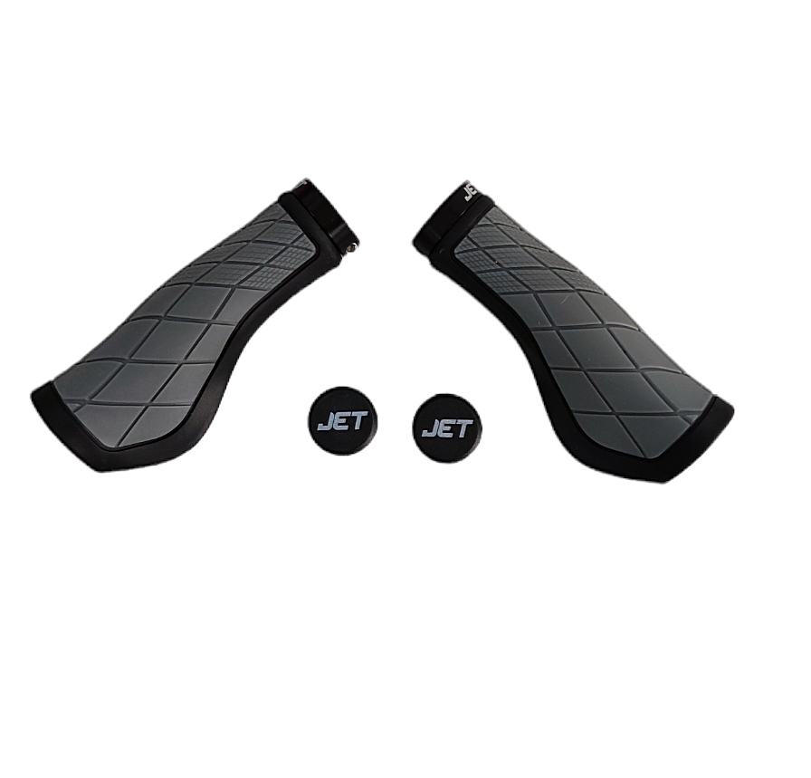 Set 2 mansoane ergonomice, Jet G-315, culoare negru/gri [4]