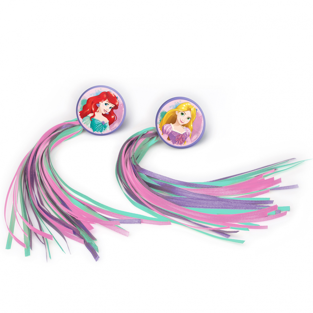 Set 2 ornamente ghidon biciclete copii, model Disney Princess