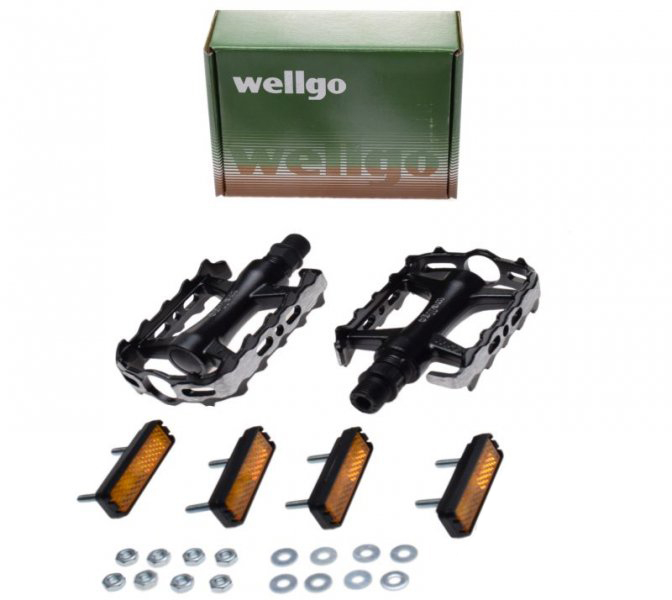 Set 2 pedale Wellgo,  filet 9 16