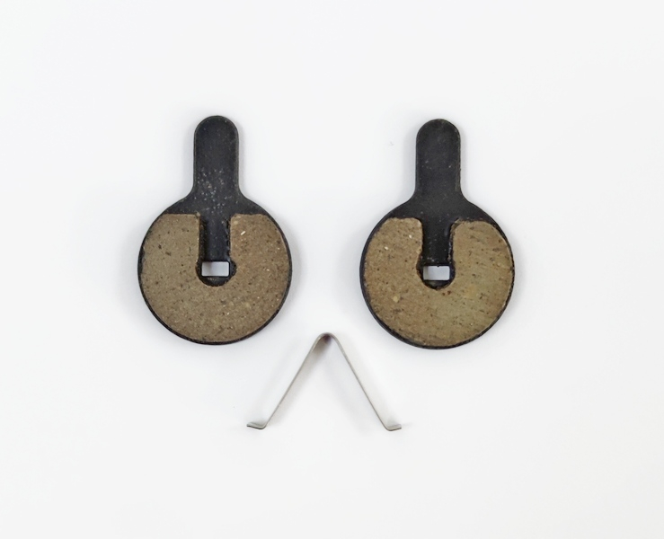 Set 2 placute frana JET-23-2 Semi-metalice - Tektro IOX/NOVELA 2010- [2]