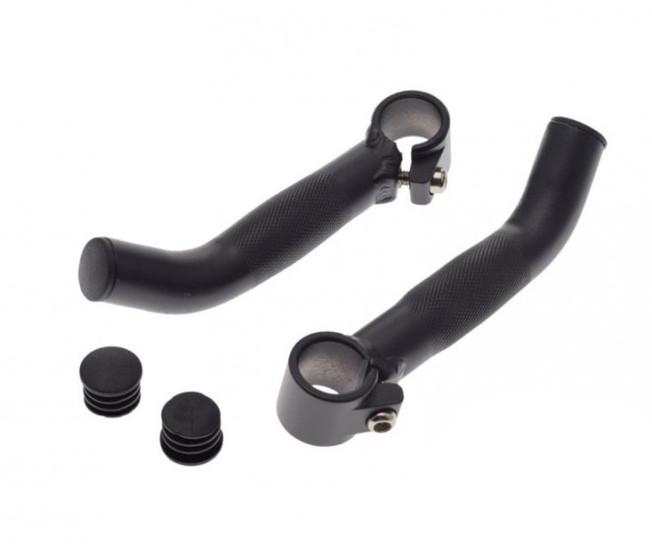 Set capeti ghidon bicicleta, culoare negru