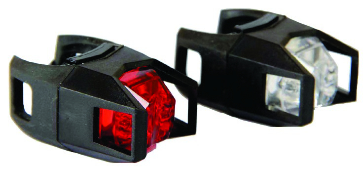 Set Far + Stop Fighter 1 Led 2 Functii Negru