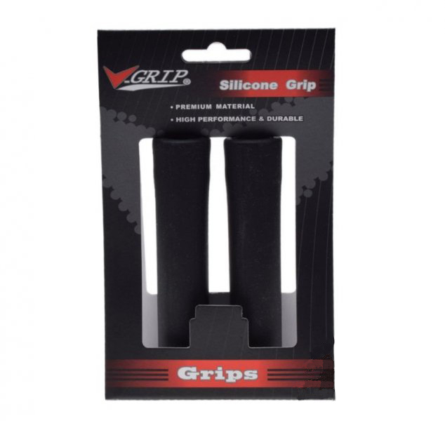 Set mansoane biciclete, silicon, culoare negru [2]