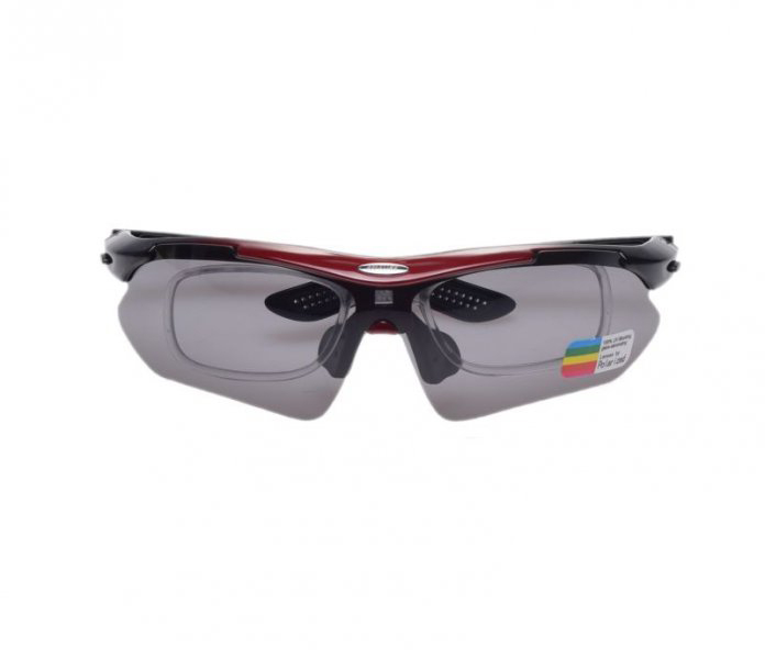 Set ochelari biciclisti, protectie UV, lentile polarizate multiple [2]