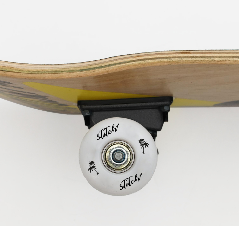 Skateboard mare din lemn copii Stitch 31 inch, 79 cm [3]