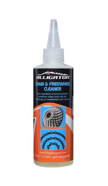 Solutie curatat lantul si pinioanele de biciclete, Alligator, 120ml