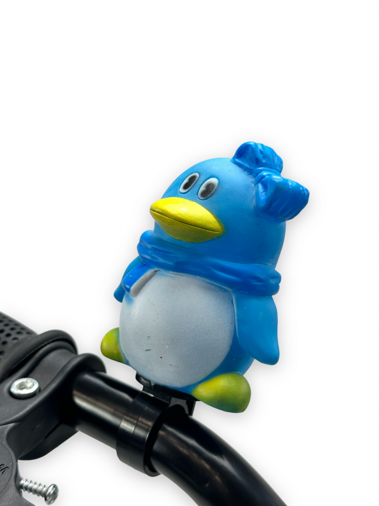 Sonerie biciclete Jet mascota pinguin, culoare albastru [2]