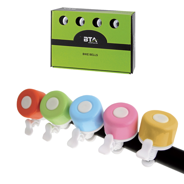 Sonerie BTA  din-din, din otel, diametru O 34mm, diverse culori