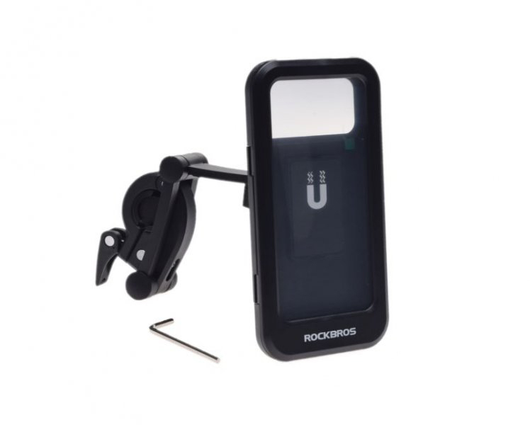 Suport telefon pe ghidon, rotativ, impermeabil