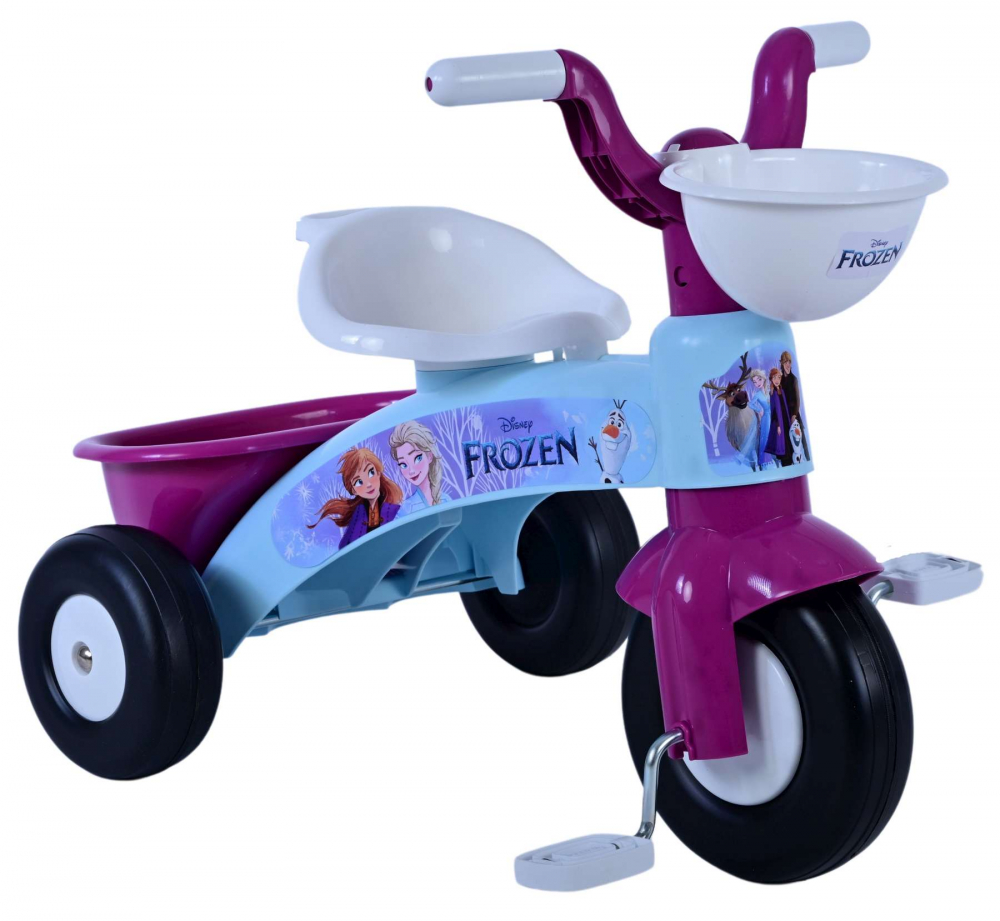 Tricicleta copii 1-3 ani, Disney Frozen, culoare violet/albastru [2]