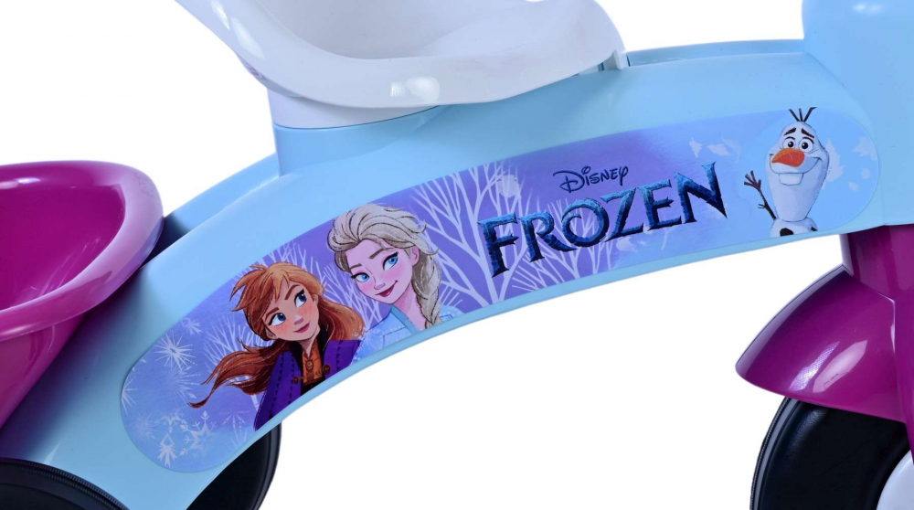Tricicleta copii 1-3 ani, Disney Frozen, culoare violet/albastru [4]