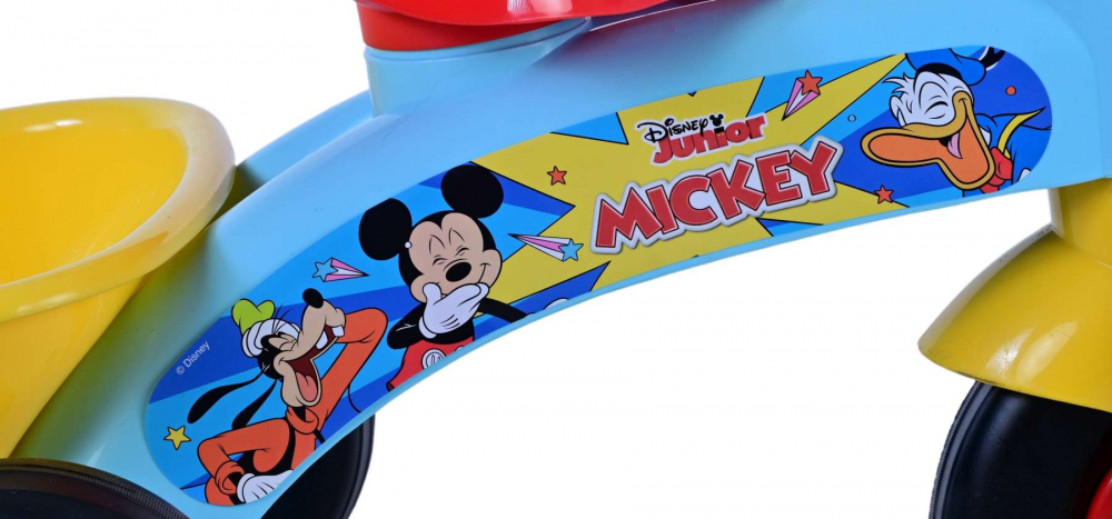 Tricicleta copii 1-3 ani, Disney Mickey, culoare albastru/rosu/galben [4]