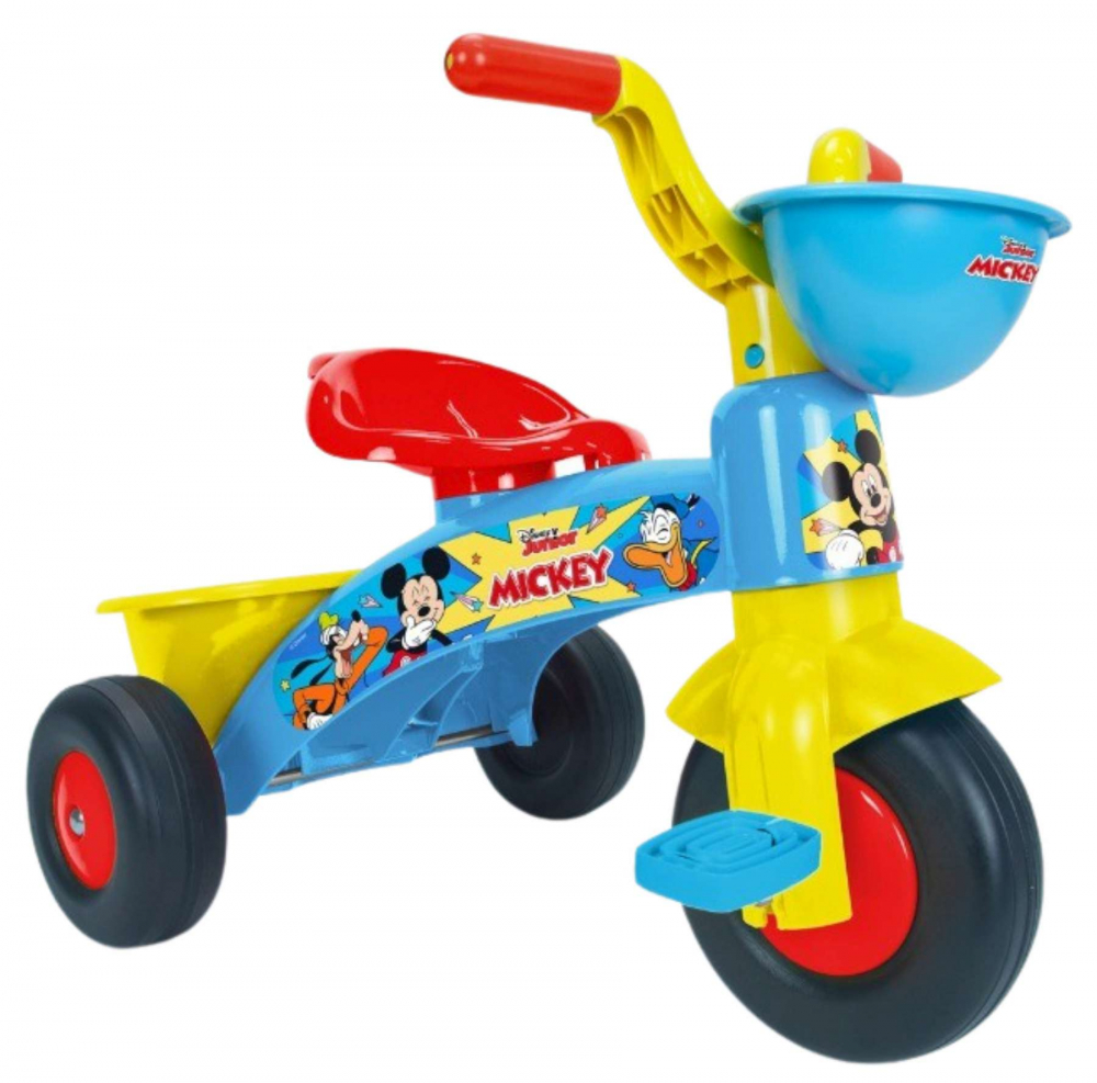 Tricicleta copii 1-3 ani, Disney Mickey, culoare albastru/rosu/galben [2]