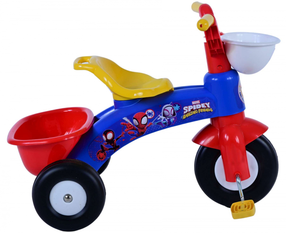 Tricicleta copii 1-3 ani, Marvel Spidey, culoare rosu/albastru [5]