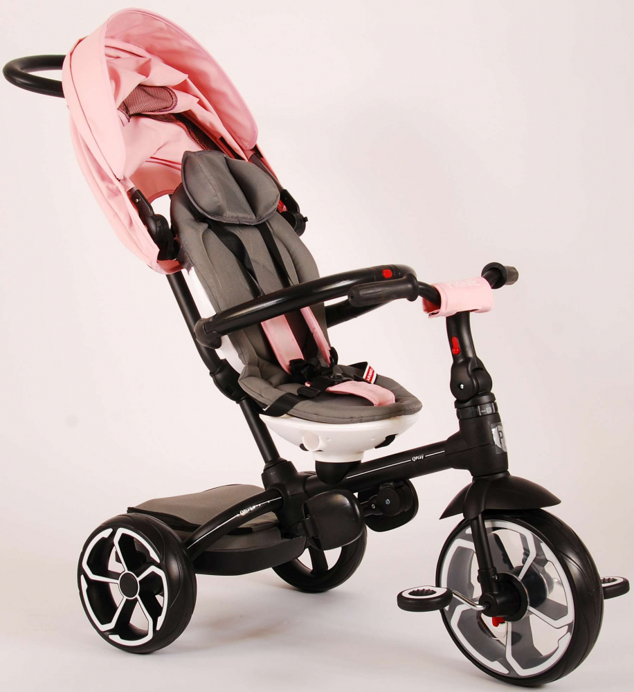 Tricicleta  Prime 4 in 1, pentru fete, culoare roz [2]