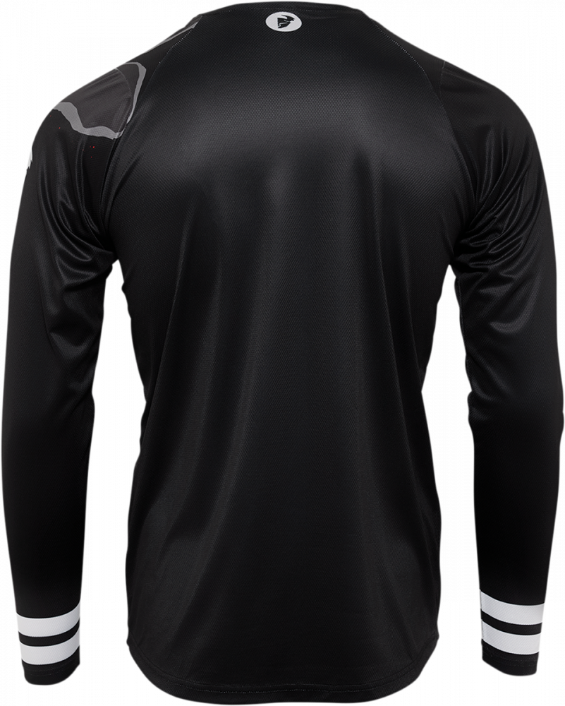 Tricou biciclisti Thor, culoare negru/alb, marime XS [2]