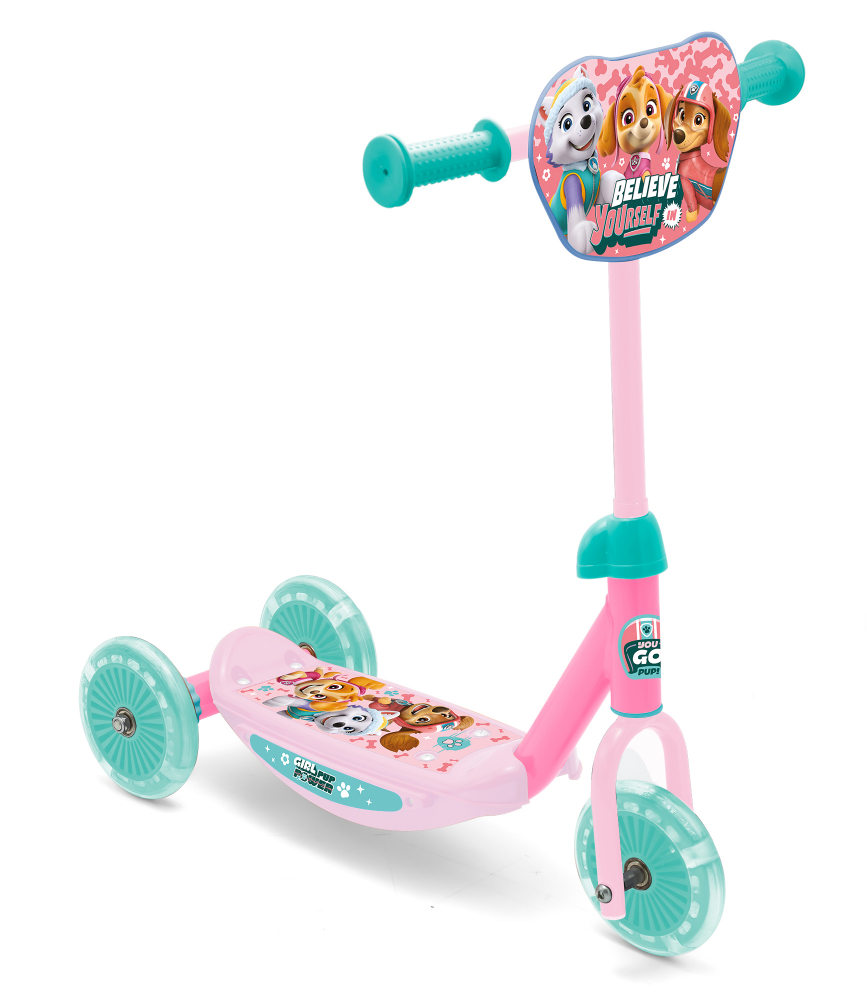 Trotineta copii cu 3 roti, Disney Paw Patrol Girls