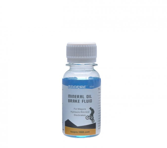 Ulei mineral hidraulic, fluid, pentru frana bicicleta, 60ml