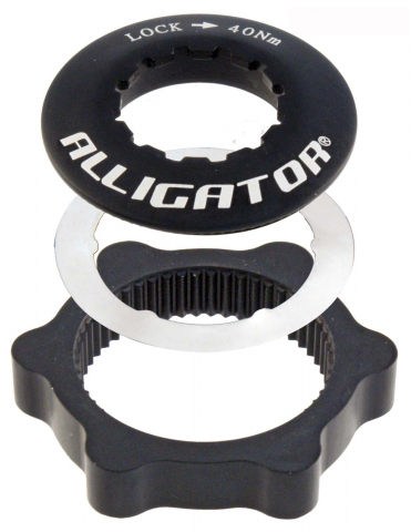 Sistem Frânare - Adaptor Disc IS6   Center Lock Standard Negru