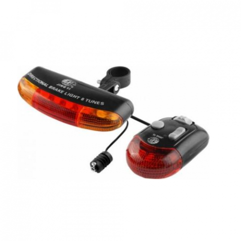 Accesorii-Design-Ornament - Alarma + semnalizare 7 leduri 8 melodii