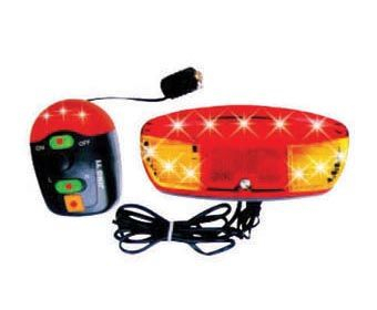 Sonerii - Alarma + Semnalizare JY-208B (11 Led-uri 8 Melodii)