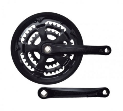 Angrenaj pedalier cu 3 foi 42/34/24, brat 170mm [1]
