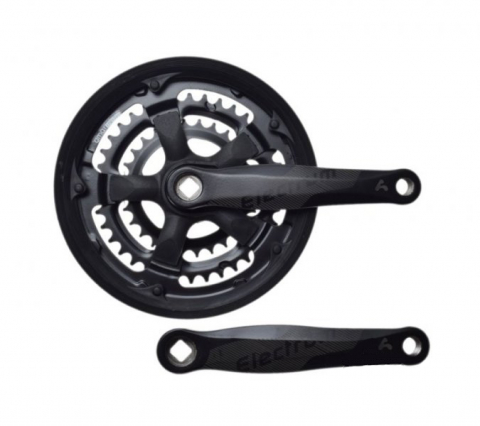 Angrenaje - Angrenaj pedalier cu 3 foi 42/34/24, brat 170mm