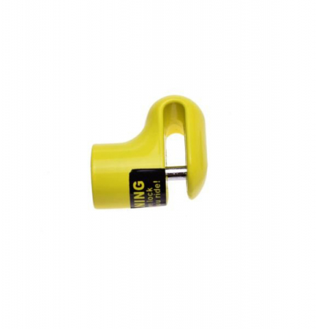 Accesorii-Design-Ornament - Antifurt blocator disc frana bicicleta 5.5X25X6, culoare galben