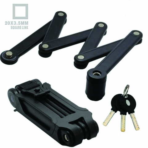 AntiFurt - Antifurt Cheie 5mm x 20mm x 100mm Negru