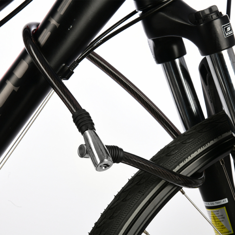 Antifurt cu cheie,10mm x 650mm, negru [2]