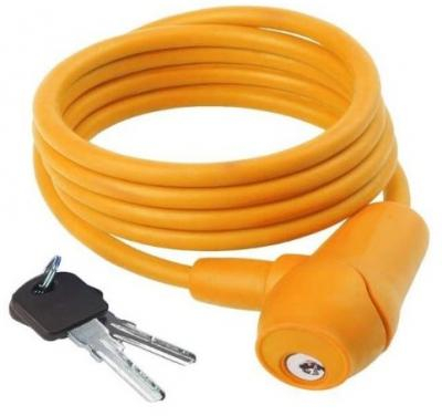 AntiFurt - Antifurt cu cheie 60cm material otel cu membrana de protectie culoare albastru