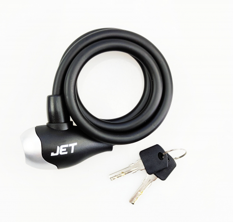 Accesorii-Design-Ornament - Antifurt cu cheie Jet LOCK, 10x1000mm, culoare negru mat