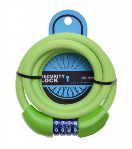 Accesorii-Design-Ornament - Antifurt cu cifru 12X1500, verde
