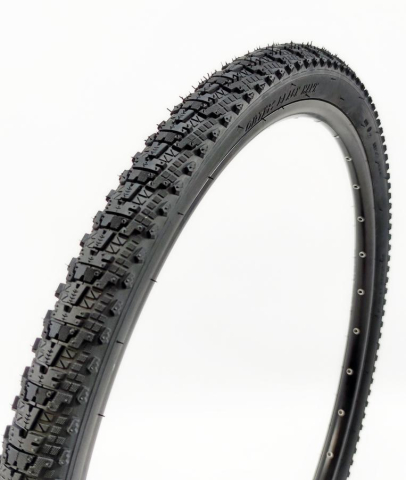 Anvelope-Camere - Anvelopă Bicicletă 27.5x1.95 (52-584) BlackOne Black Hawk, Protectie Anti-Pana 1mm, 60 TPI, Skin Wall