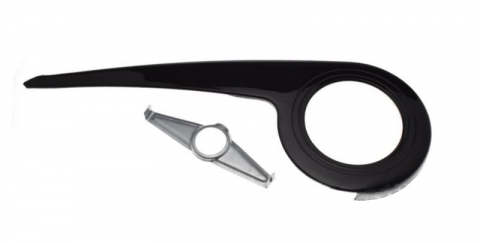Transmisie & Accesorii - Aparatoare lant pentru foaie de 38 dinti, culoare negru