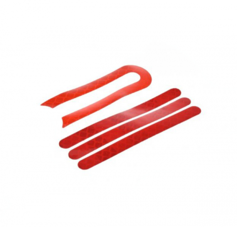 Protectii, huse si plastice trotinete - Autocolant pentru reflexie laterala, pentru trotineta Xiaomi M365/pro