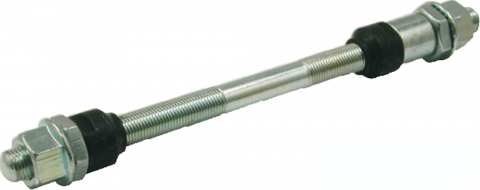 Ax Roată - Ax MTB Spate 3/8mm L-170mm 6V