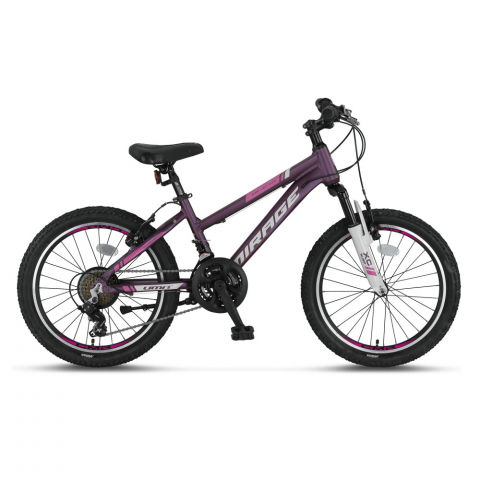 Bicicleta copii UMIT Mirage Girls, culoare mov/roz, roata 20", cadru aluminiu [0]