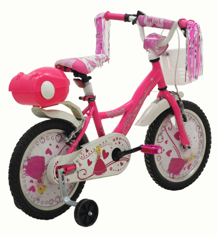 Bicicleta Copii Vision Princesse Culoare Roz Roata 16" otel [1]