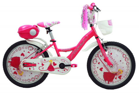 Biciclete - Bicicleta Copii Vision Princesse Culoare Roz Roata 20" Otel
