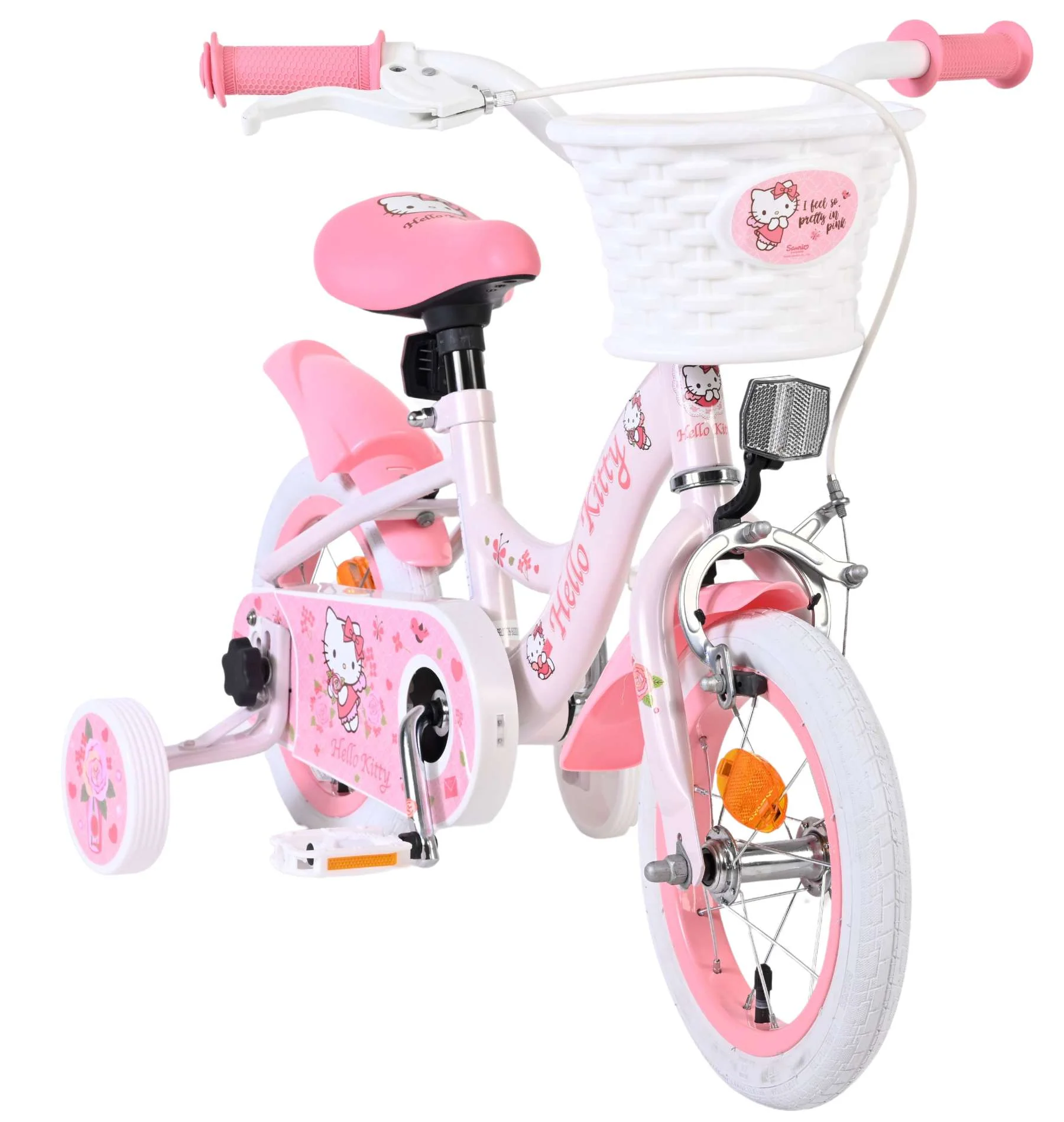 Bicicletă pentru copii Hello Kitty - Fete - 12 inch - Roz [4]