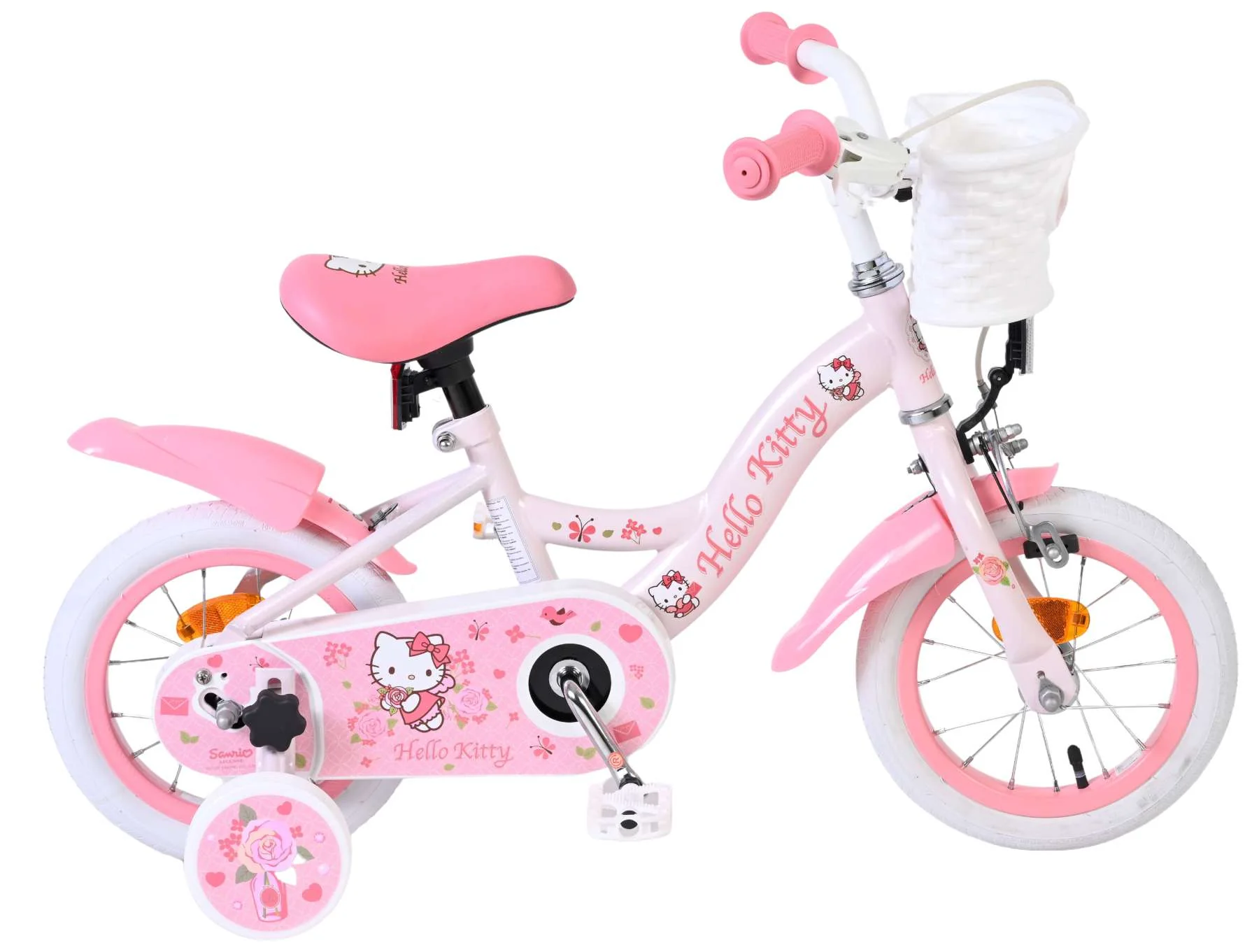 Biciclete - Bicicletă pentru copii Hello Kitty - Fete - 12 inch - Roz