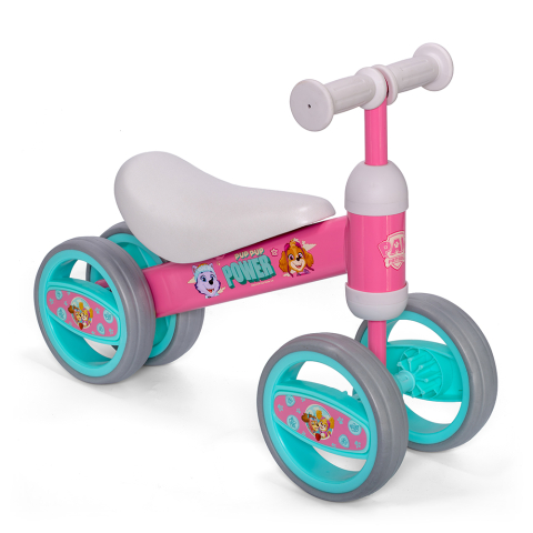 Biciclete fara pedale - Bicicleta fara pedale copii Paw Patrol (Patrula Catelusilor) fete, 4 roti