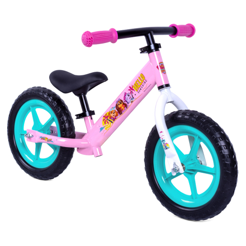Biciclete fara pedale - Bicicleta fara pedale copii Paw Patrol (Patrula Catelusilor) fete, cadru metalic