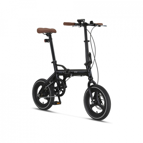 Bicicleta Joy 2D, pliabila cadru aluminiu, roata 14", frana pe disc, culoare negru [2]