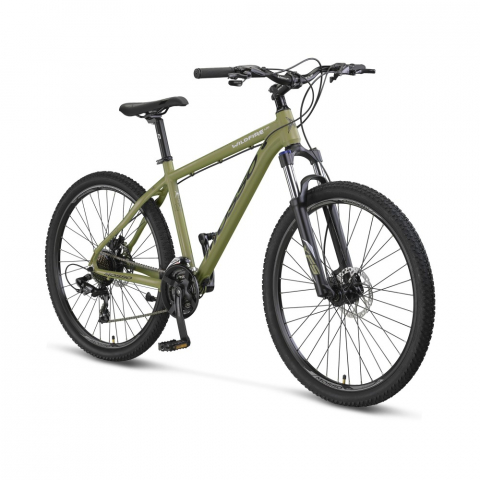 Mountain Bike - Bicicleta MTB Mosso Wildfire Man Hidraulic, roata 29", cadru 18" din aluminiu, culoare army
