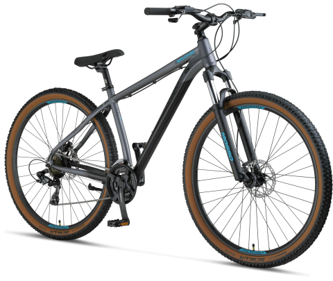Bicicleta MTB Mosso Wildfire Man Hidraulic, roata 29", cadru 20" din aluminiu, culoare gri mat [1]